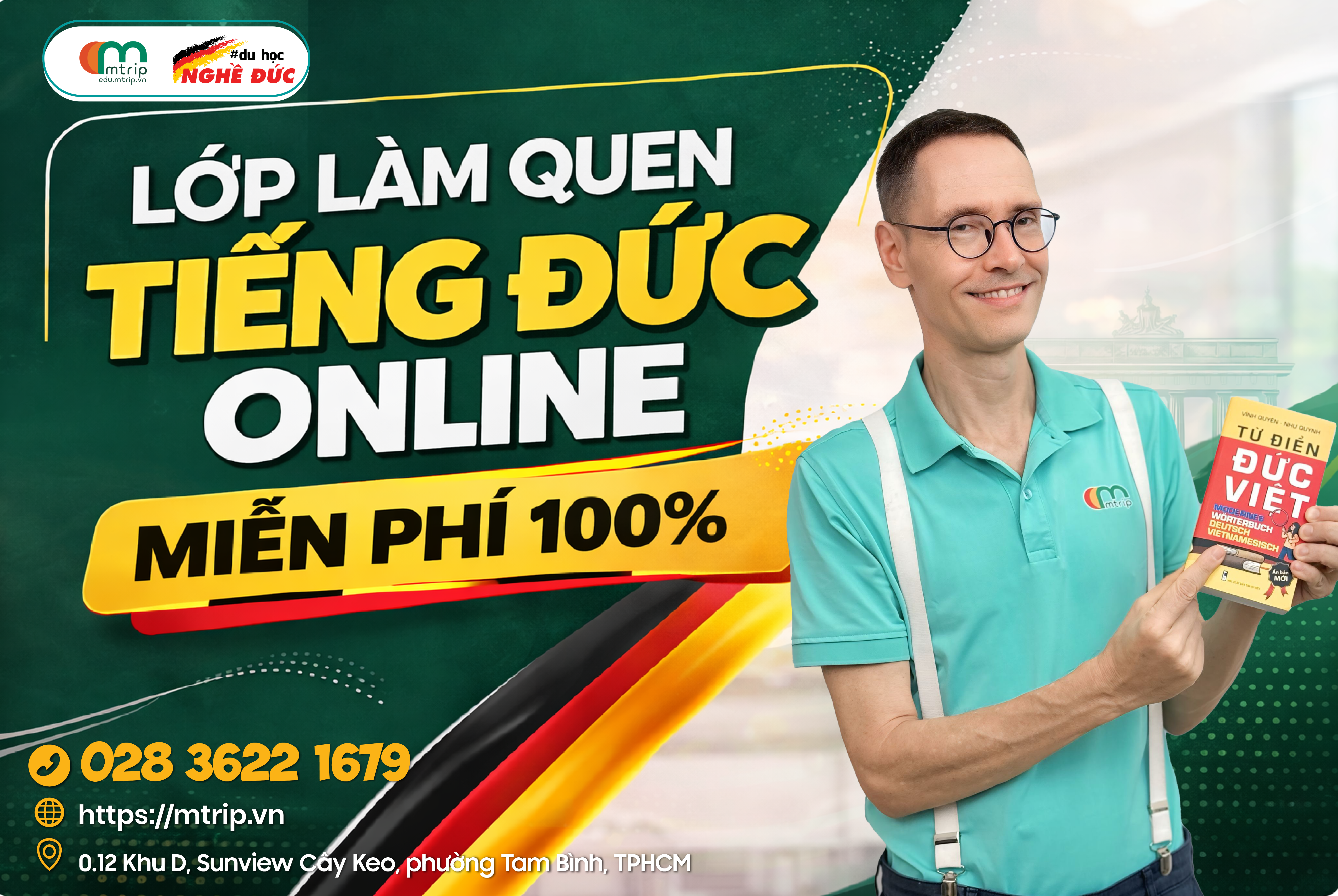 LỚP TRẢI NGHIỆM TIẾNG ĐỨC ONLINE